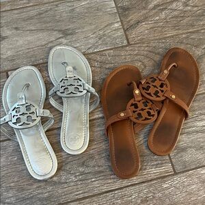 Tory Burch Miller sandals - set of 2